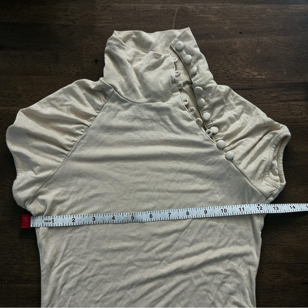 Y2K Moda International Button Collar Shirt XS - Picture 4 of 13